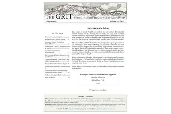 Grit March 2026 image